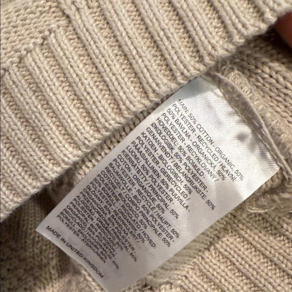 UO - Milk It Cable Knit Cropped Cardigan - Picture 12 of 12